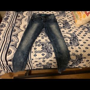 Acid wash jeans!